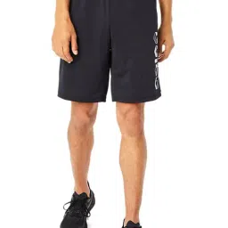 Asics Charcoal Regular Fit Printed Sports Shorts-image-56