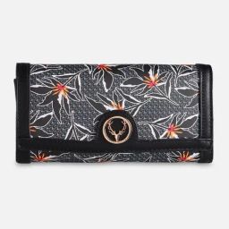 Allen Solly Black Printed Medium Sling Handbag-49
