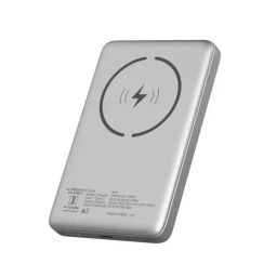 Stuffcool Alum 10000mAh Magnetic Wireless Powerbank (Silver)-image-56