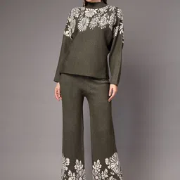 Mafadeny Knitted Top & Trouser Co-Ord Set-picture-34