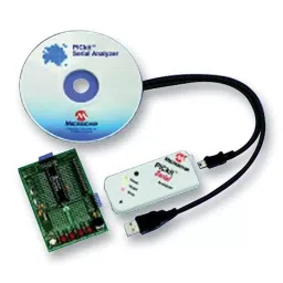 MICROCHIP Debuggers, Emulators & JTAG Tool PICKIT, SERIAL ANALYZER, GUI, KIT, DV164122-29