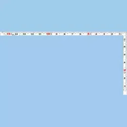 Shinwa Rules Curved Scale Flat White for Measurement 520(260)x15x1 mm, 62070216-picture-39