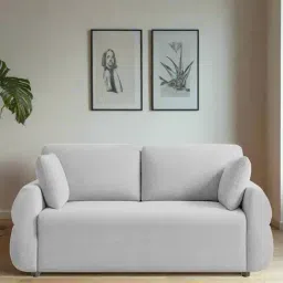 Febonic Lit Grey Neem Wood Jack 2 Seater Sofa-image-42