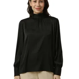 Allen Solly Black Regular Fit Top-image-84
