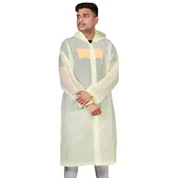 AllExtreme EVA Material Random Color Dotted Type Hooded Rainsuit for Men's Free Size, EXROC01-30