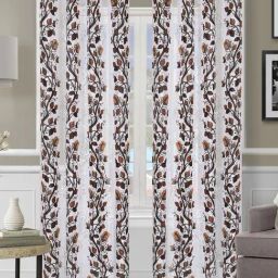 Romee Multi Polyester Floral Curtains and Sheers-21