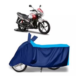 Auto Pearl Two Wheeler Cover for Yamaha Gladiator SS - Cyan, Blue-image-78