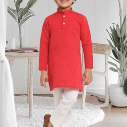 CENSAL Boys Regular Kurta with Trousers-55