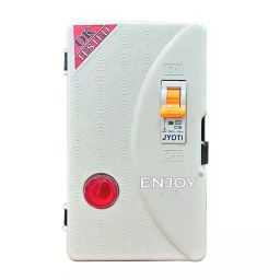 Enjoy Control Panel 1 HP Single Phase Plastic Compass Panel with MCB & 50 μF Running Capacitor for Openwell Pumps-30