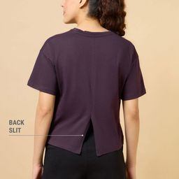 CULT Women Plum Workout Essential T-shirt-picture-35
