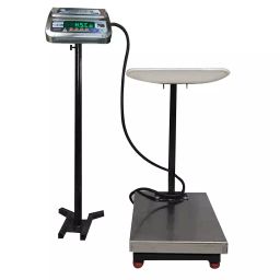 ALPHA Electronic Baby Cum Adult Scale 150 Kg Rust Resistant Stainless Steel Body, BCA150-22