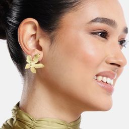 DressBerry Floral Studs Earrings-44