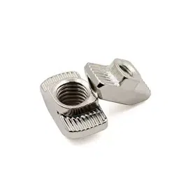 Rpi Shop M5 T Nut (Hammer Head) Nickel Plated for 2020 Aluminium Slotted Profile (Pack of 100)-18