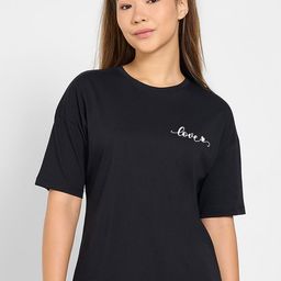 Dreamz by Pantaloons Printed Pure Cotton Round Neck Lounge T-Shirt-picture-0