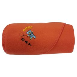 BABYZONE Soft Fabric Winter Wear Blankets - Orange-image-99