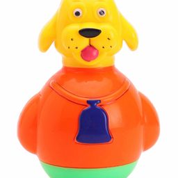Ratnas Nano Roly Poly Toy Dog - Orange (Color May Vary)-image-66