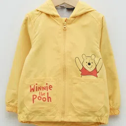LC Waikiki Full Sleeves Disney Featuring Winnie The Pooh Printed Hooded Sweatshirt - Yellow-picture-15