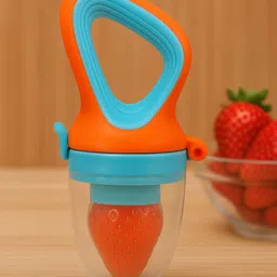 Badal Kidz Baby Fruit Food Nibbler - Orange-picture-30