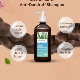 Axiom Set Of 2 Mukti Gold Anti-Dandruff Shampoo-400ml Each image 2