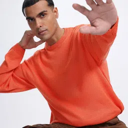glitchez Oversized Aura Drop-Shoulder Pullover-image-5