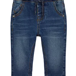 mothercare Boys Blue Light Fade Stretchable Jeans-image-7