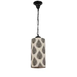 Tucasa TC-156 25 Inch Tropical Print Hanging Lights with Metal Base-image-40