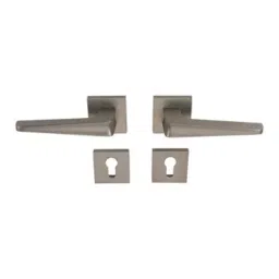 Hafele Enif 901.79.588 Brass Satin Finish Lever Handle on Rose with EPC Escutcheon-image-8