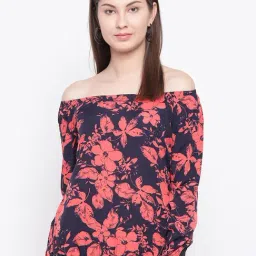 Rare Blue Printed Top-image-102