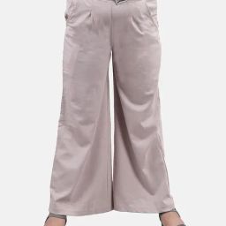 Kiddopanti Kids Beige Solid Pants-image-11