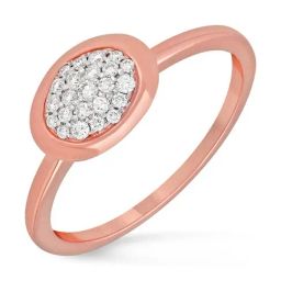 Malabar Gold and Diamonds 18k IGI Certified Diamond Rose Gold Ring for Women-picture-10