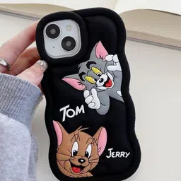 CASE CREATION Cartoon Characters Printed iPhone 13 Pro Max Bumper Case Mobile Accessories image 2