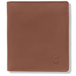 Kara Tan Leather Bi-Fold Wallet for Men image 4