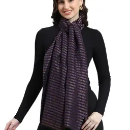 Monte Carlo Purple Stripes Stole-image-75