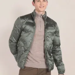U.S. Polo Assn. Shine Olive Regular Fit Quilted Jacket-picture-35