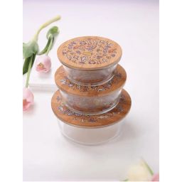 UMAI Borosilicate Food Container - Round Ratatouille-image-10
