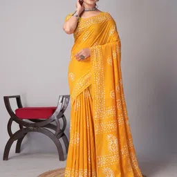 Kalista Ethnic Motifs Chanderi Saree-picture-24