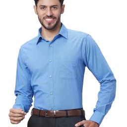 Raymond Blue Slim Fit Shirt-image-40