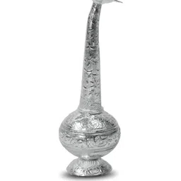 POSHIFY Panir Dani Pure German Silver - Water Sprinkler, Home Decor, Puja Room Essentials-image-48