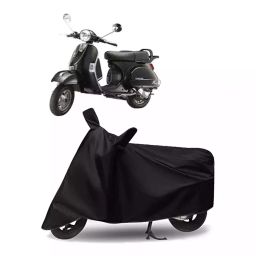Auto Pearl Bike Cover for LML Star Euro 200 (Black)-image-79