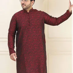SOJANYA PLUS Men Geometric Kurta-picture-39