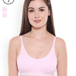 Bodycare Pack of 3 Full Coverage Sports Bras  E1608PIPIPI-image-47