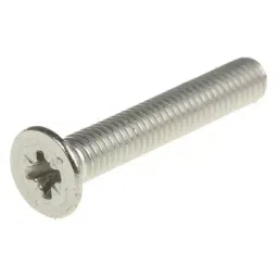 RS PRO Machine Screw M5x30 mm Stainless Steel Pozidriv Countersunk, 1583708 (Bag of 100 pcs)-43