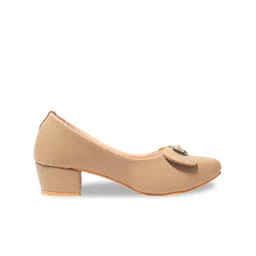 Tiny Bugs Girls Textured Party Block Peep Toes image 2