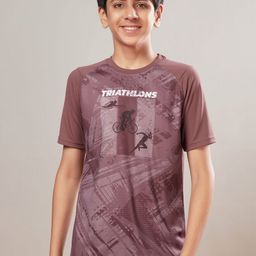 Technosport Boys aw'24 UPF50 Graphic Printed Casual T-shirt-image-51
