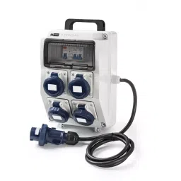 RS PRO Straight Industrial Power Socket 2P+E 16 A 230 V, 2144145-35