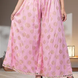 FAMBEE Women Ethnic Printed Flared Palazzos-picture-11