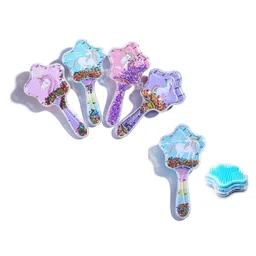 FunBlast Unicorn Hair Brush Set (Colour May Vary)-picture-6