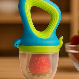 Badal Kidz Baby Fruit Food Nibbler - Green-picture-31