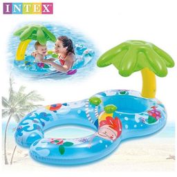 Intex Inflatable 2 in 1 My First Swim Float Water Pool Floater For Kids And Adults - Multicolor image 2