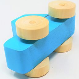 A&A Kreative Box Wooden Toy Push & Go Car (Available in Assorted Colours) image 3